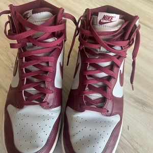 Nike Dunk High Retro Size : 12 Color: Dark Beetroot